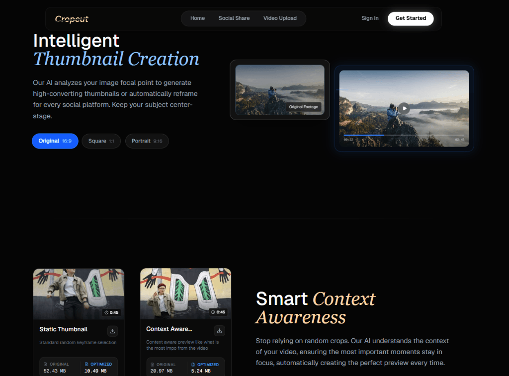 CropCut Secondary View