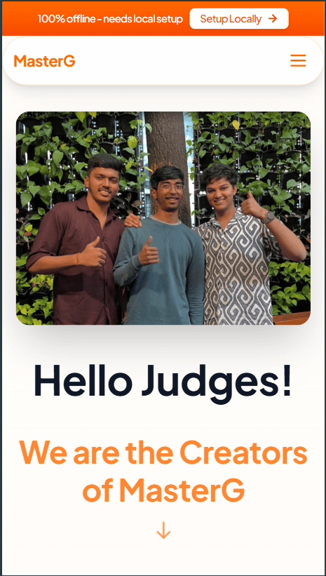 MasterG Right Screen